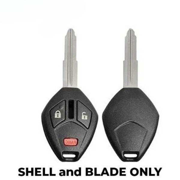 2007-2015 (AFTERMARKET) Head Key Shell for Mitsubishi Mirage - Endeavor | OUCG8D-620M-A 2007-2015 (AFTERMARKET) Head Key Shell for Mitsubishi Mirage - Endeavor | OUCG8D-620M-A